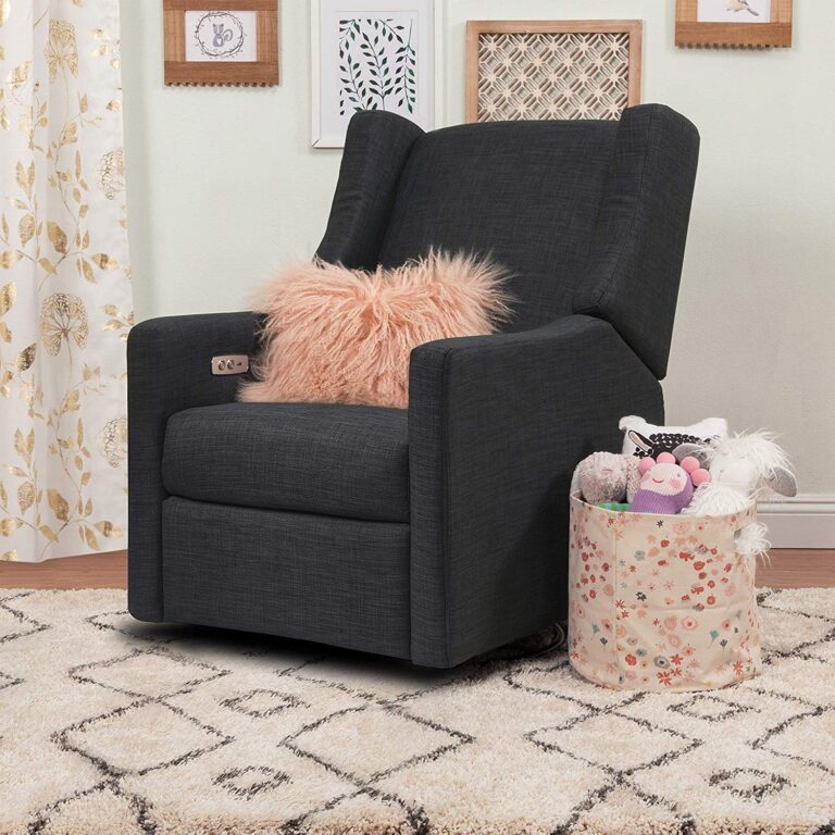 Best Glider Rocker Recliner For Nursery 2023 Reviews And Buying Guide   BabyLetto Swivel Glider Recliner For Nursery 768x768 