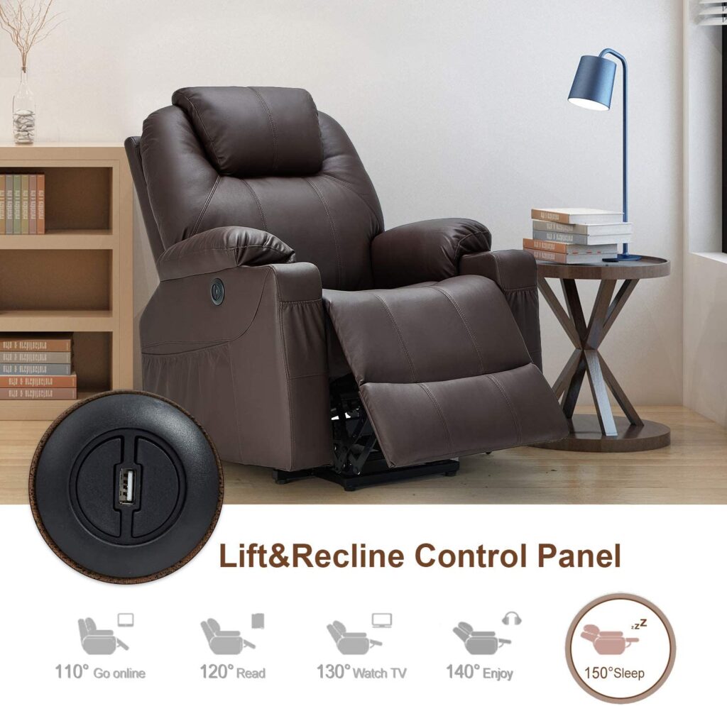 Esright Power Lift Chair Electric Recliner Sofa for Elderly