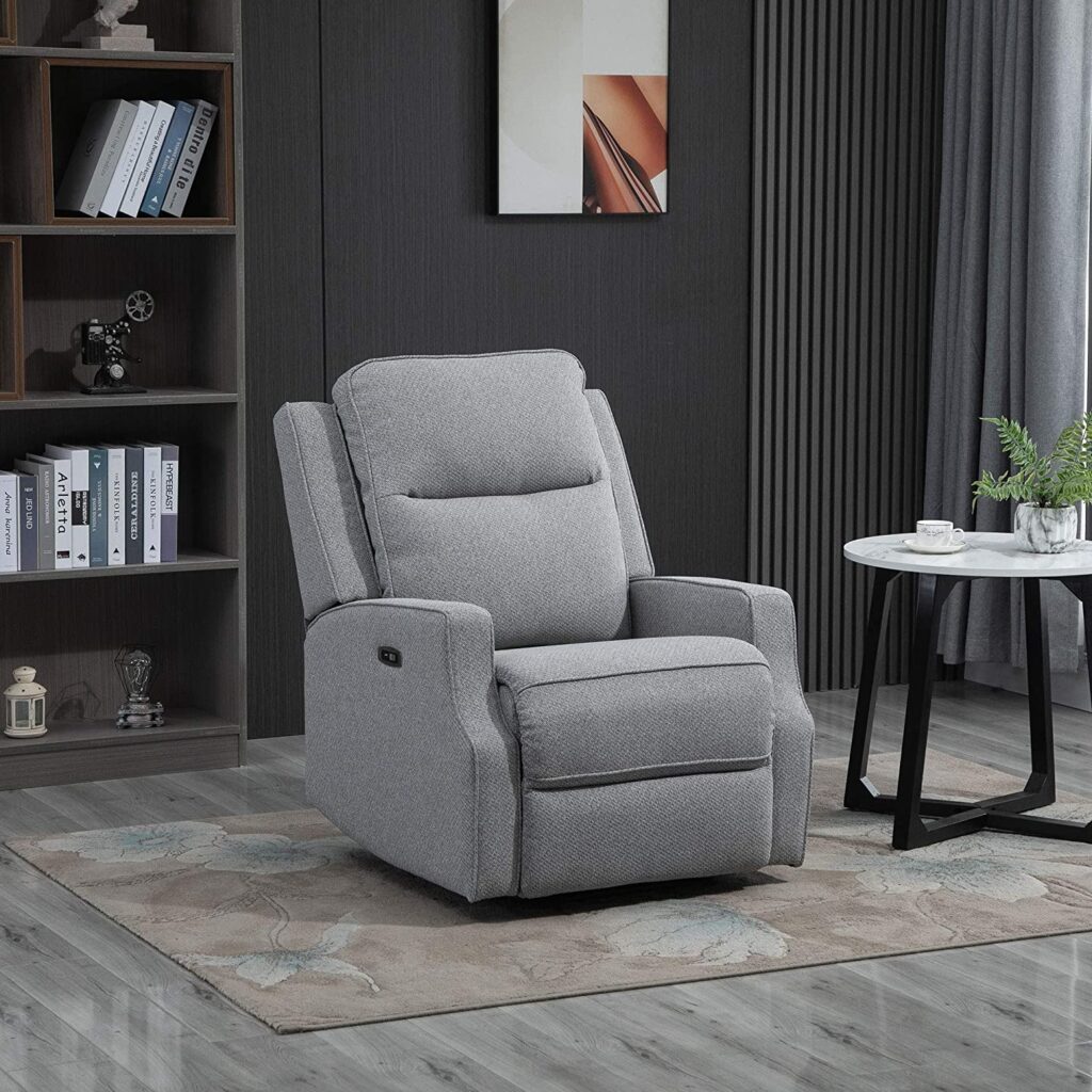 HOMCOM Electric Power Wall Hugger Armchair Sofa Recliner