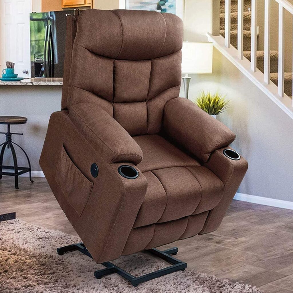 Esright Power Lift Recliner Chair for Elderly -  Best Power Lift Recliners with Heat and Massage