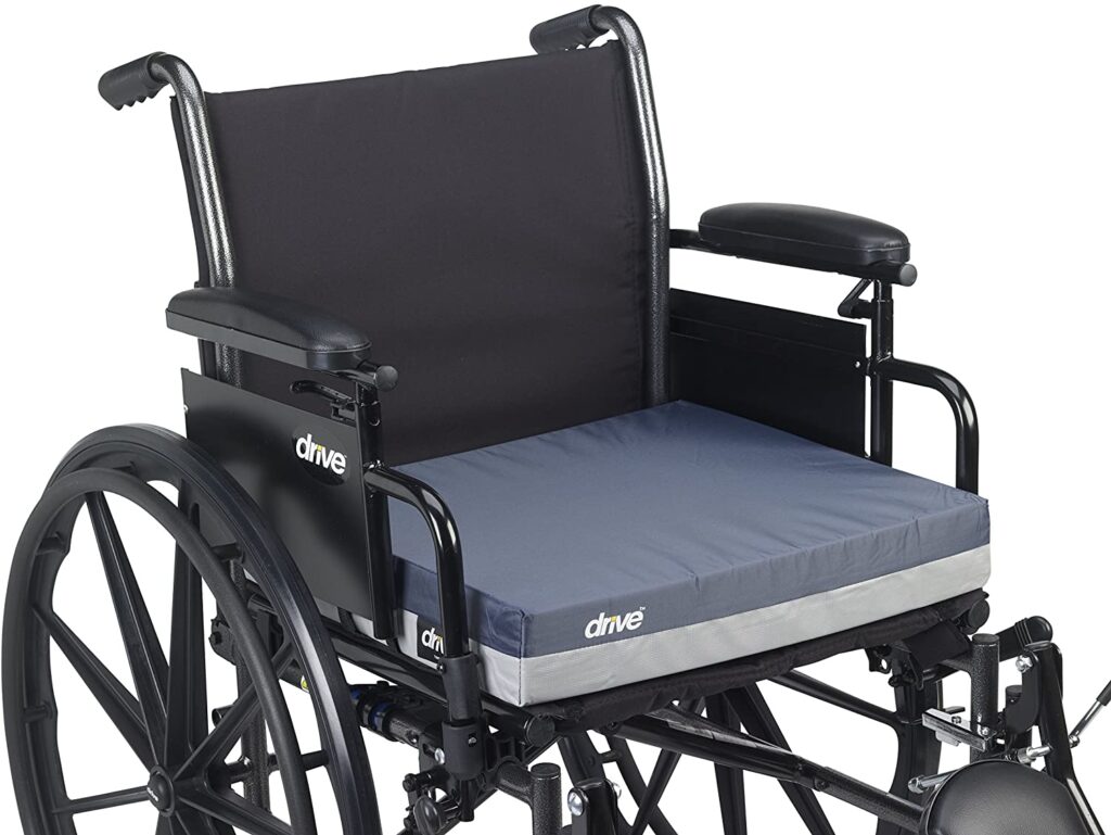 Drive Medical Gel "E" best seat Cushions for wheelchairs