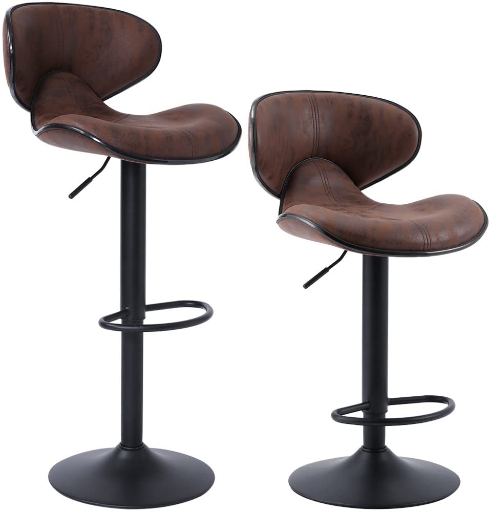 Superjare bar chairs with backs
