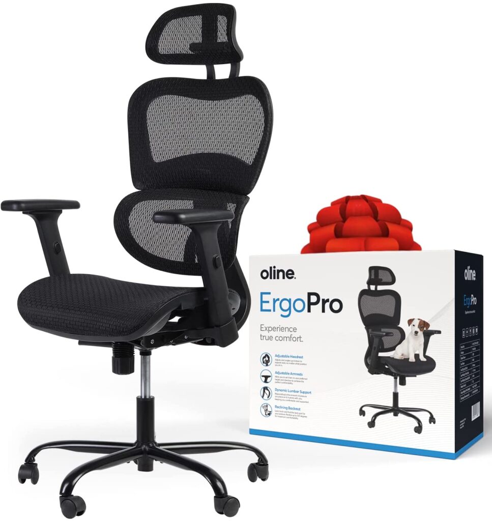 High-Back Home Ergonomic Office Chair