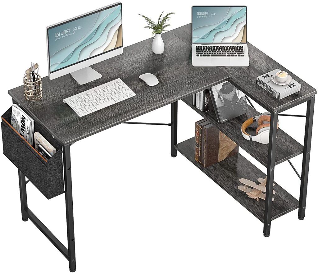 L-Shaped corner desk