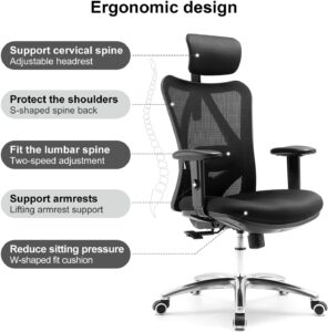 Sihoo Ergonomic office chair seathaven